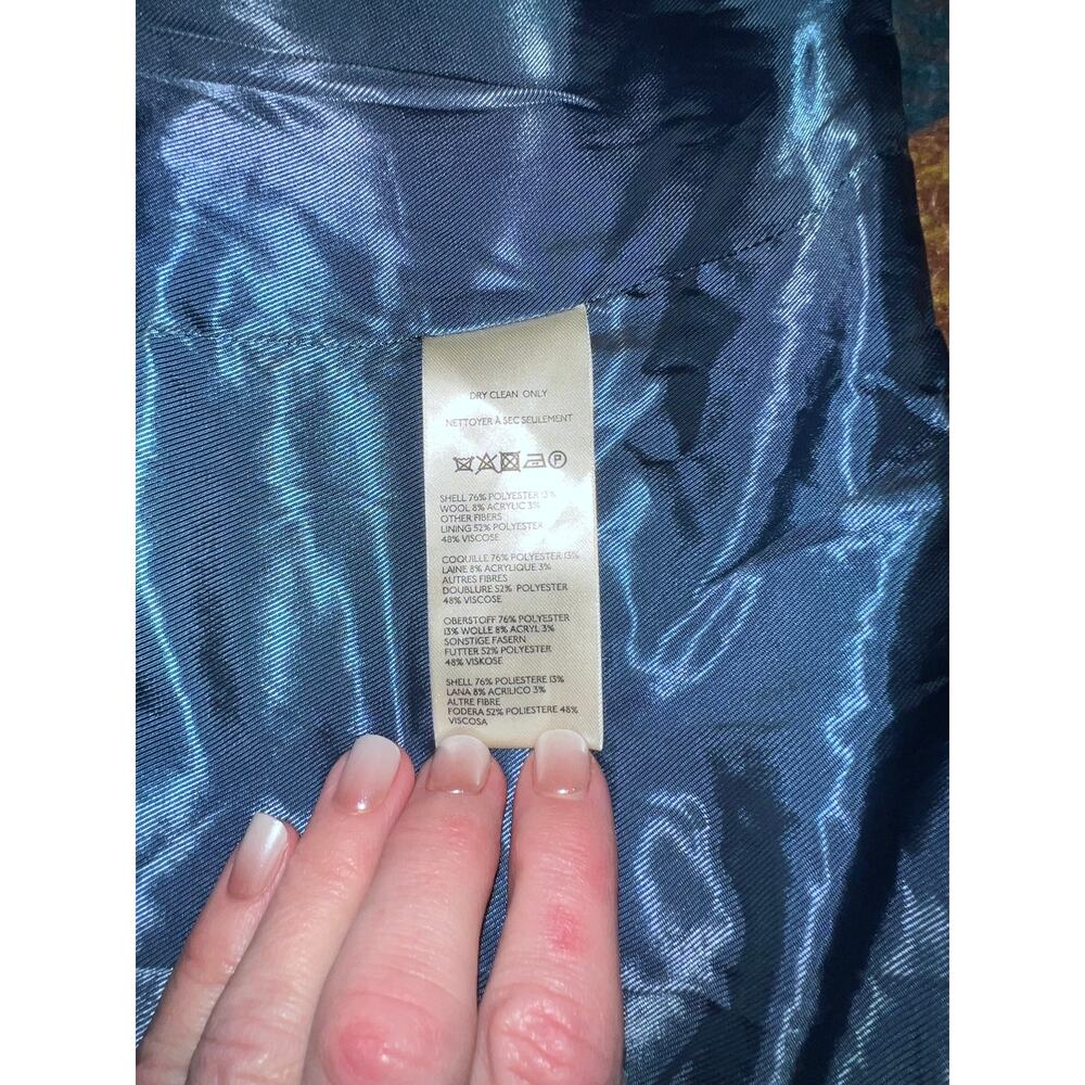 Free People Dalton Woolen Coat Size Medium MSRP $298 NWT (B120140) - Picture 11 of 14